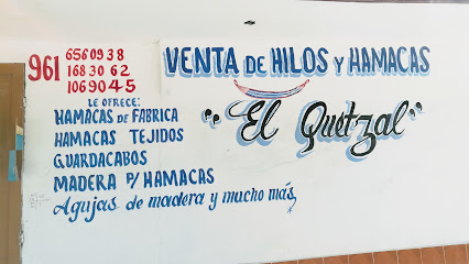 Venta De Hamacas e Hilo El Quetzal