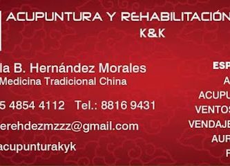 ACUPUNTURA Y REHABILITACIÓN HUMANA K&K oficial