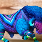 Taller de alebrijes Zeny Fuentes y Reyna