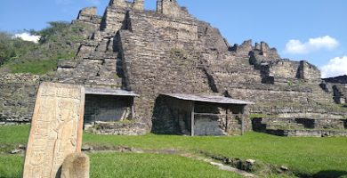 servicio de guía. Para Toniná zona arqueológica.