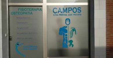 Fisioterapia Osteopatía Campos