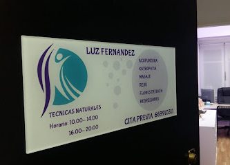 Luz Fernández. Técnicas naturales